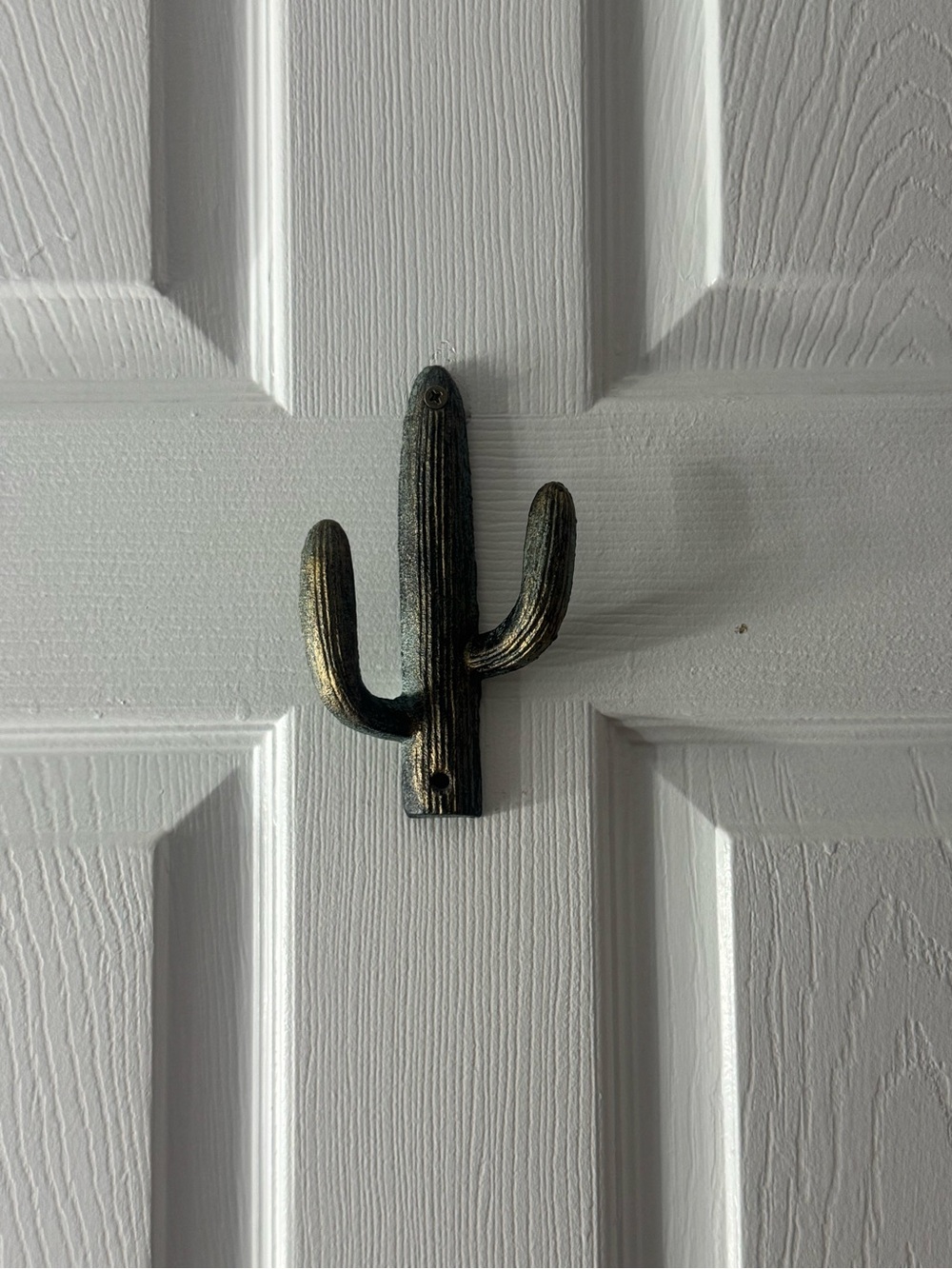 Hobby Lobby Metallic Bronze Cactus Wall Hook